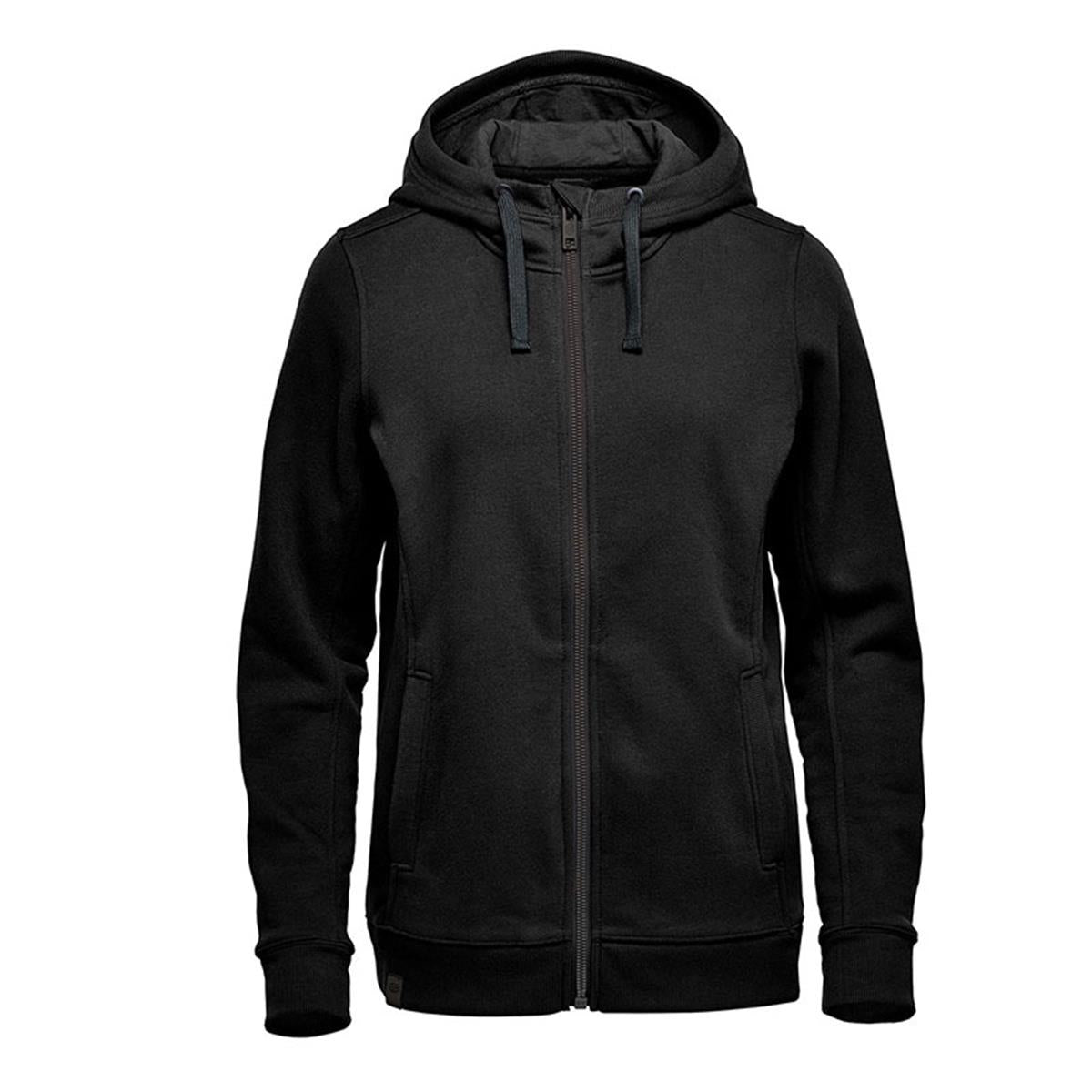 Women's Dolomite Fleece Hoody - Black - Front