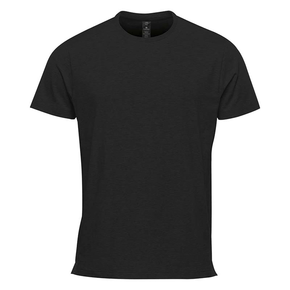 Men's Montebello Performance Short Sleeve Tee - Black - Front