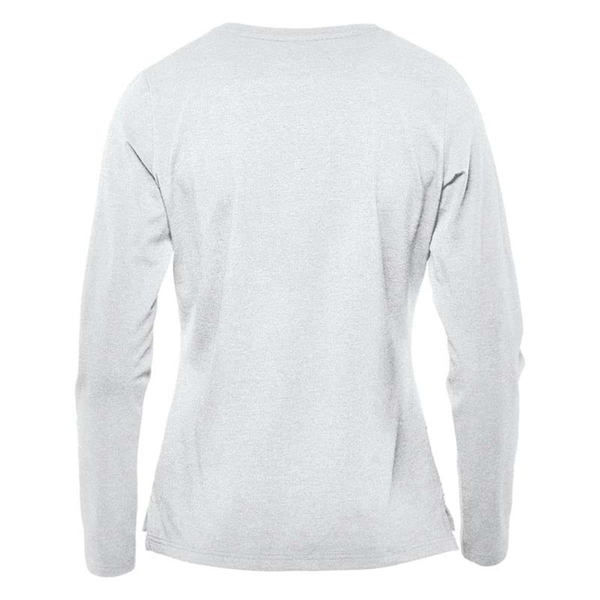 Women's Montebello Performance Long Sleeve Tee - White - Back