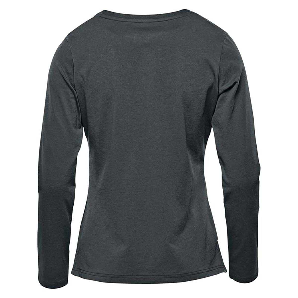Women's Equinox Long Sleeve Tee - Dolphin - Back