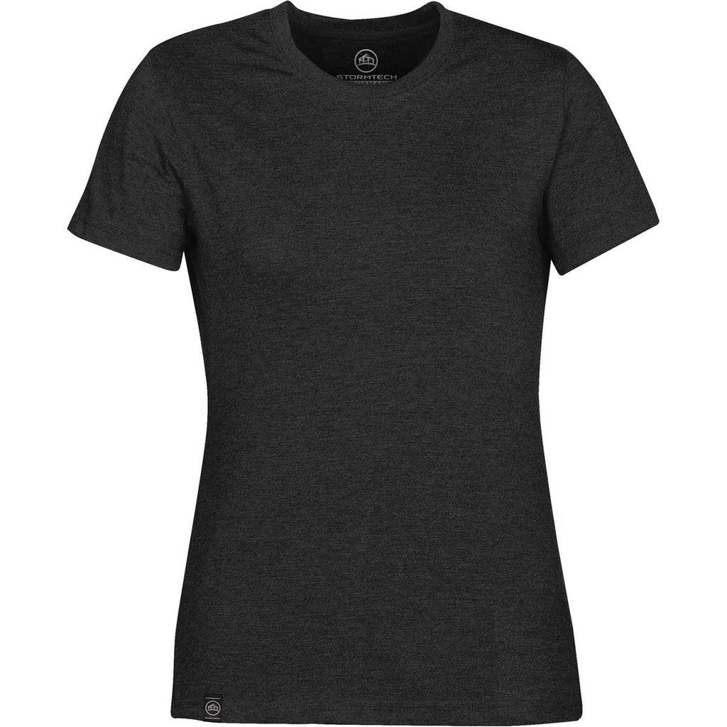 Women's Baseline S/S Tee - Black - Front