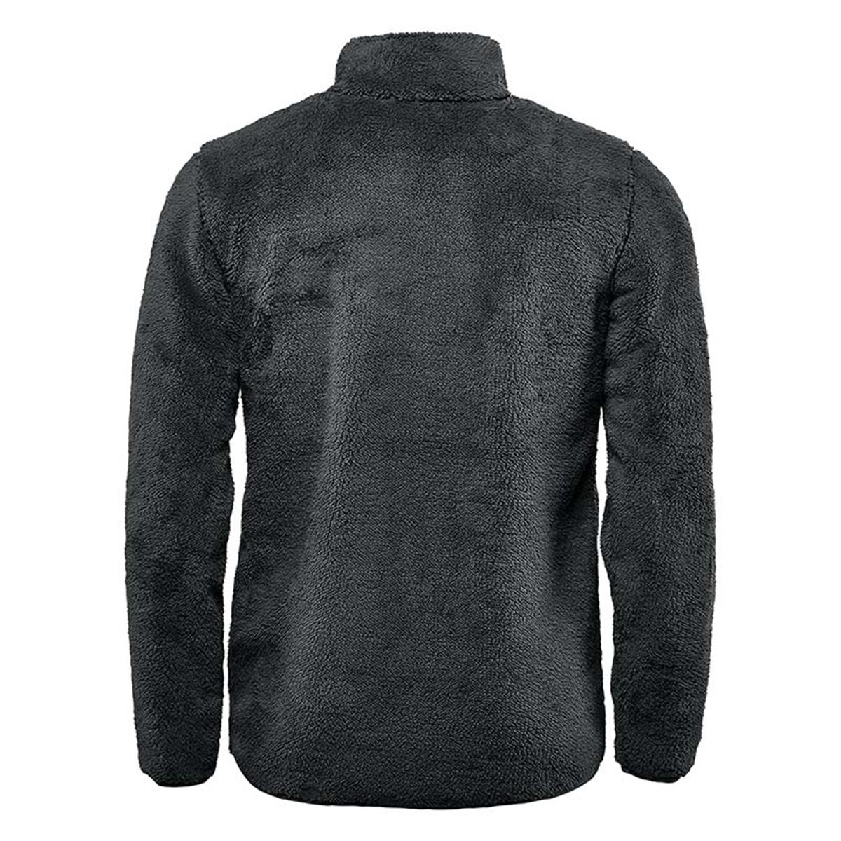Men's Bergen Sherpa Fleece Jacket - Black - Back