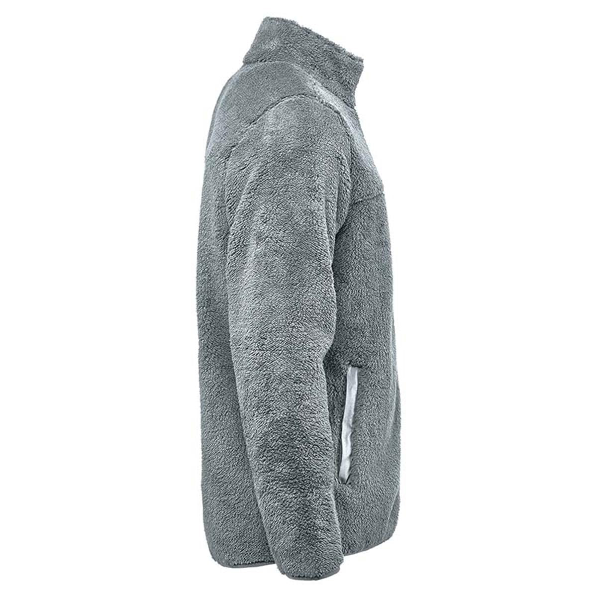 Men's Bergen Sherpa Fleece Jacket - Zinc - Back