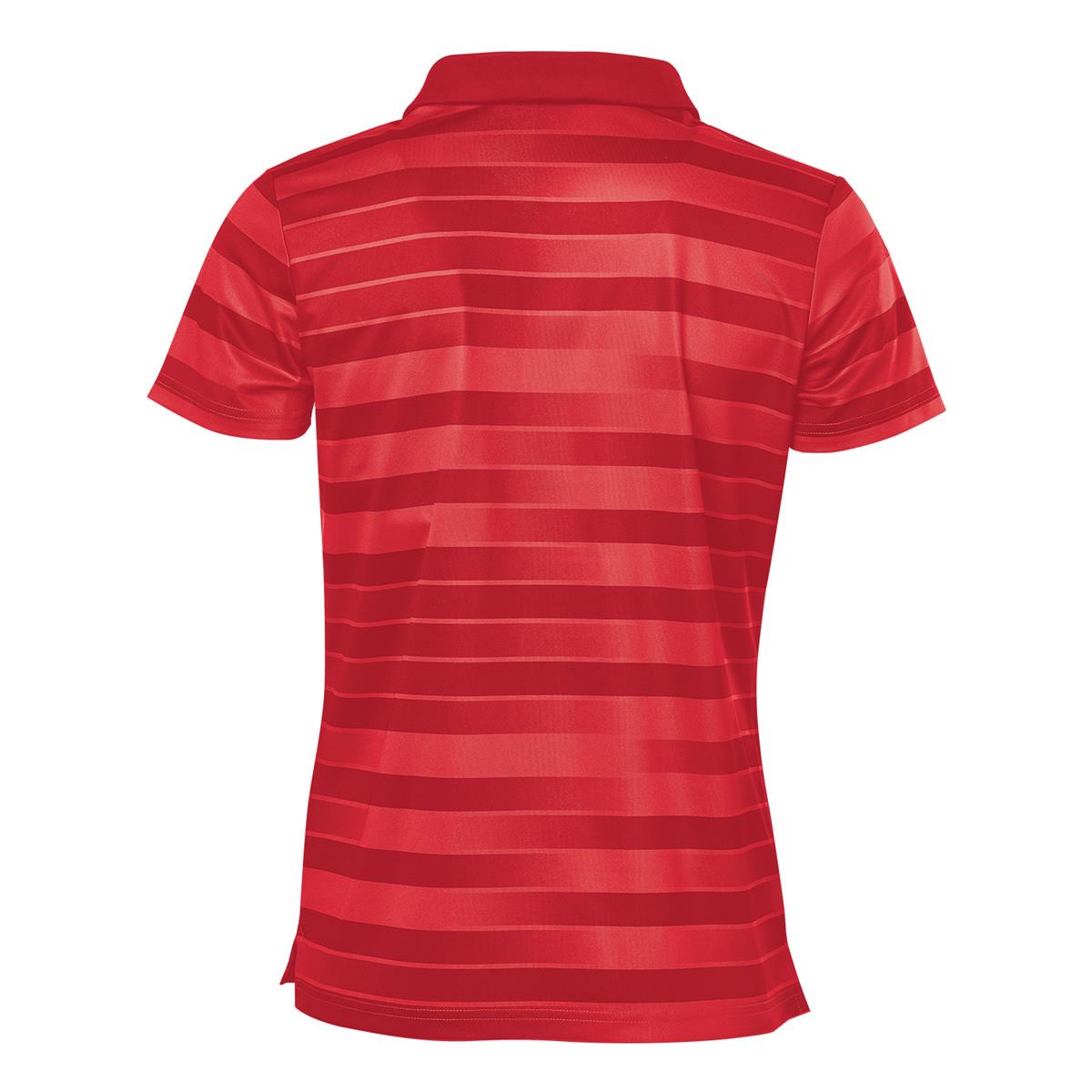 Women's Sienna Polo - Bright Red - Back