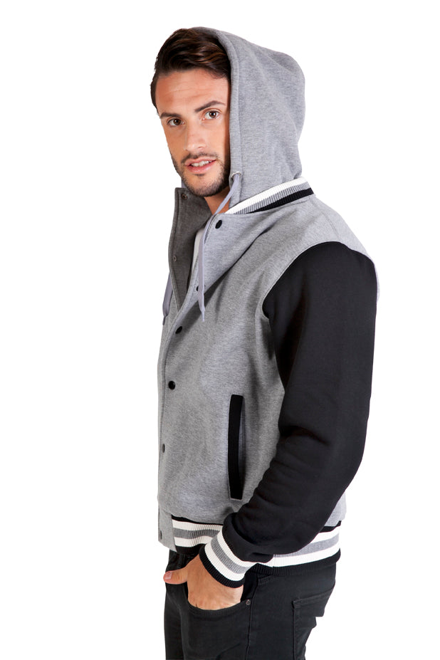 Men's Varsity Jacket & Hood - view
