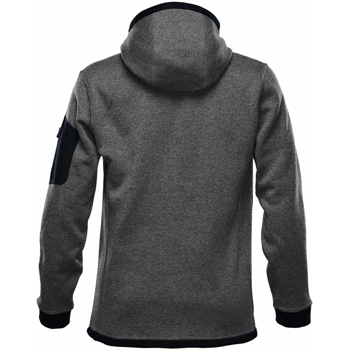 Men's Juneau Knit Hoody - Graphite - Back