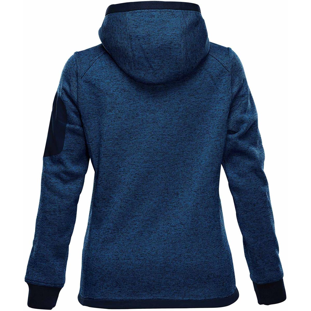Women's Juneau Knit Hoody - Denim - Back