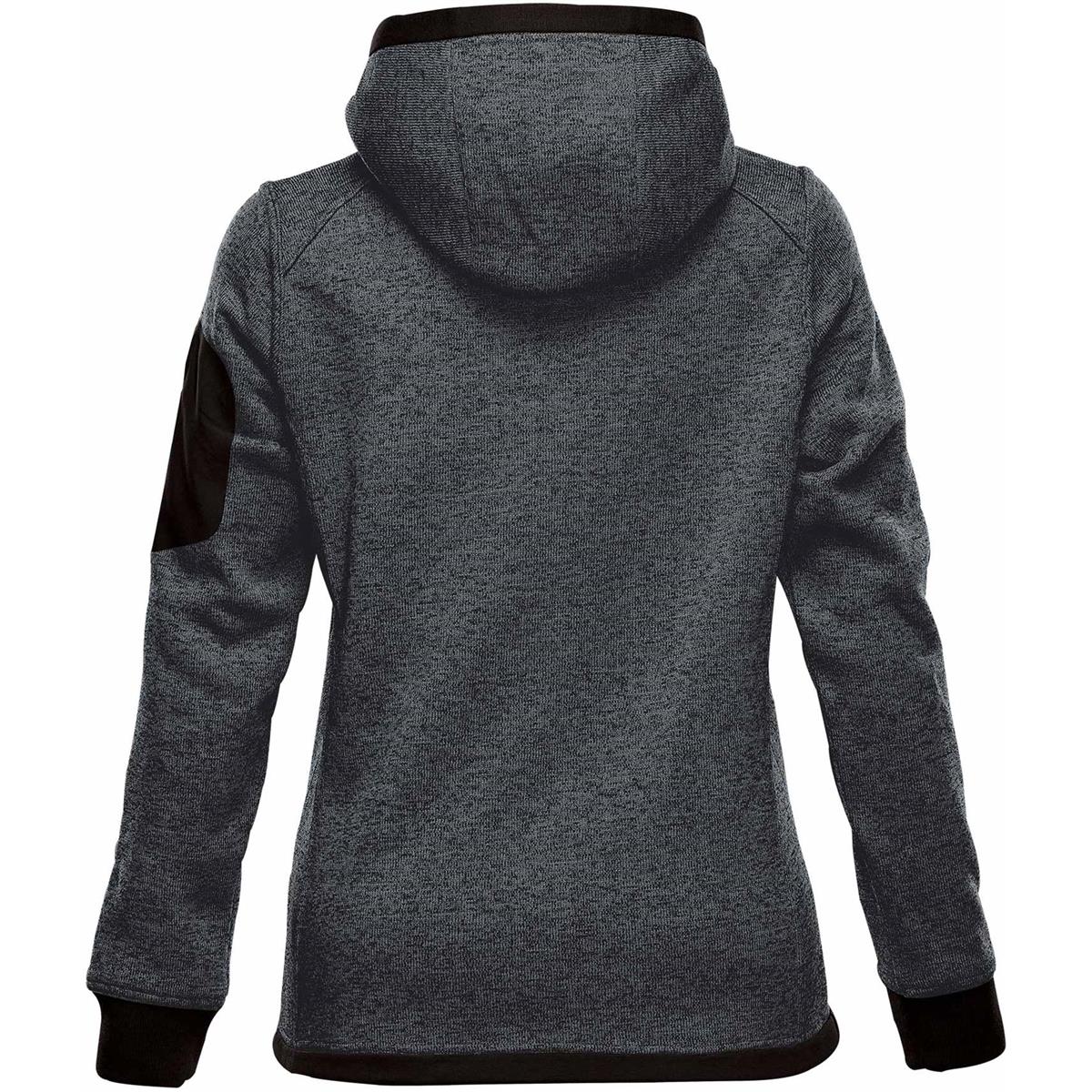 Women's Juneau Knit Hoody - Graphite - Back