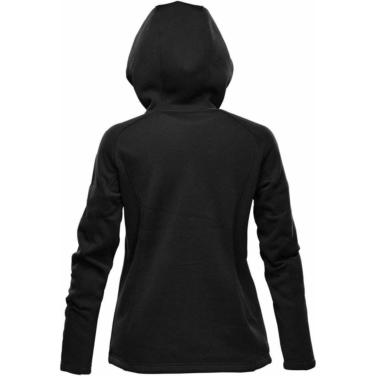 Women's Logan Performance Hoody - Black - Back