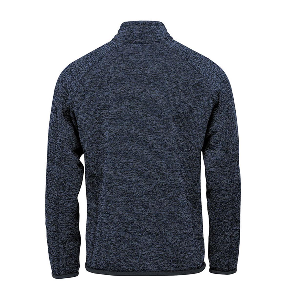 Men's Avalante 1/4 Zip Pullover - Navy Heather - Back