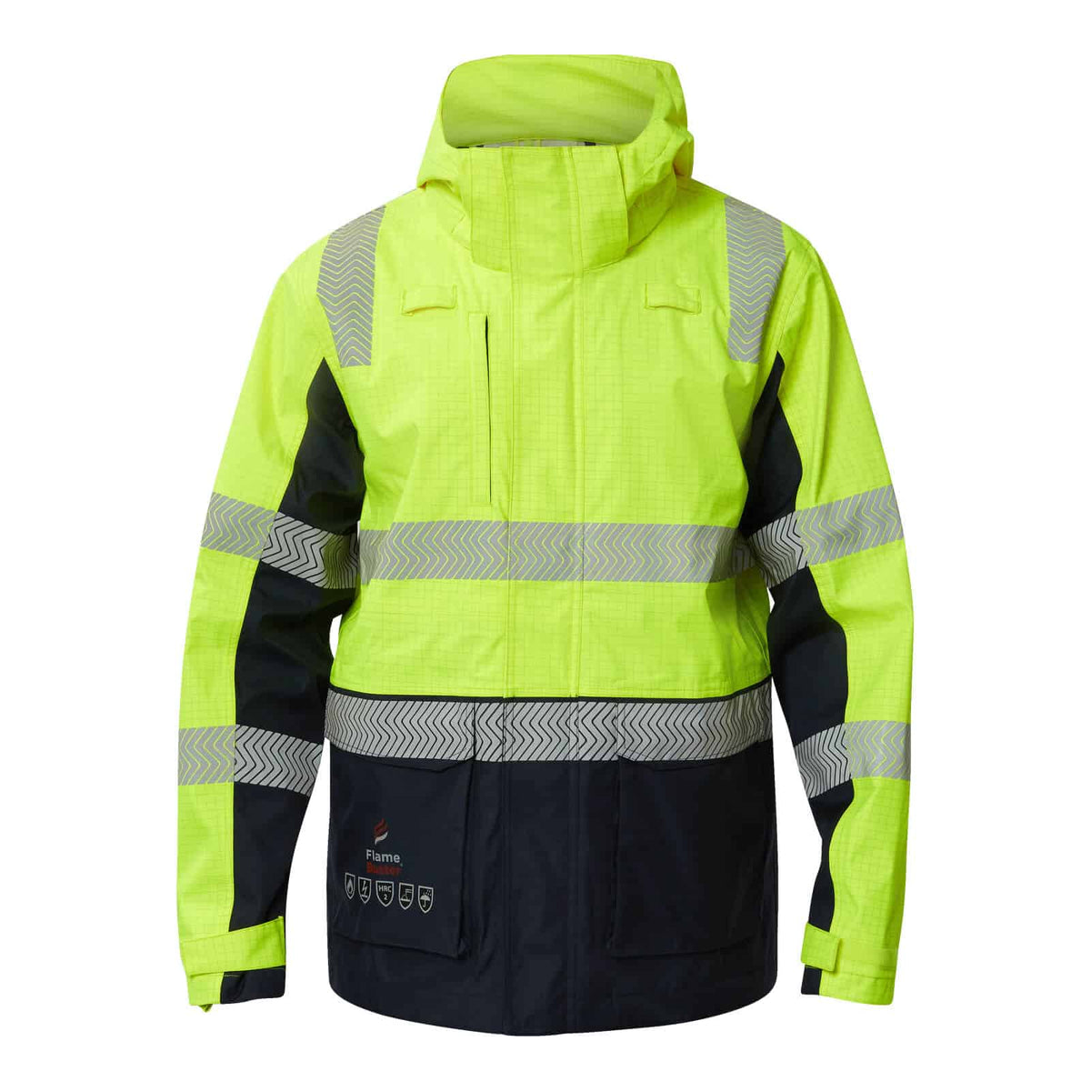 HRC2 Inherent Reflective Wet Weather 3 in 1 Jacket 3