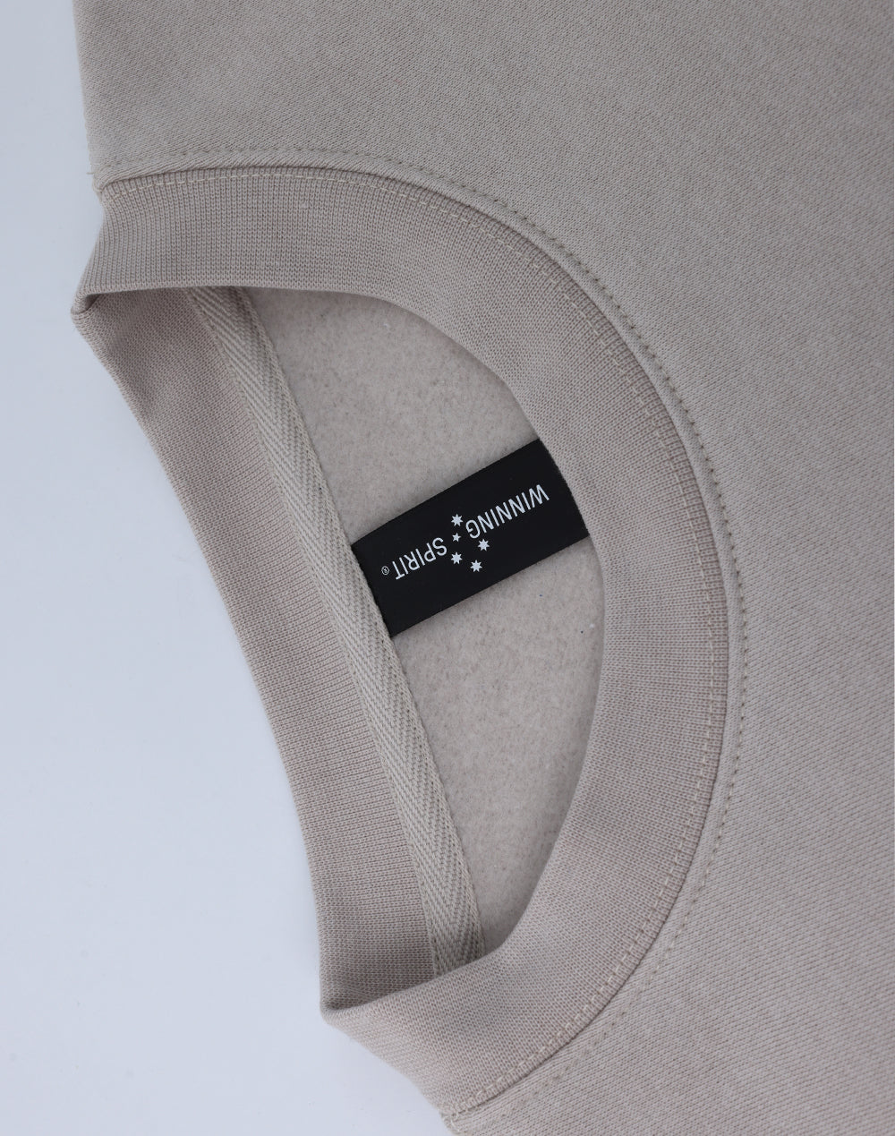 Eagle Top Fleece Sweat- Unisex - Bone - View