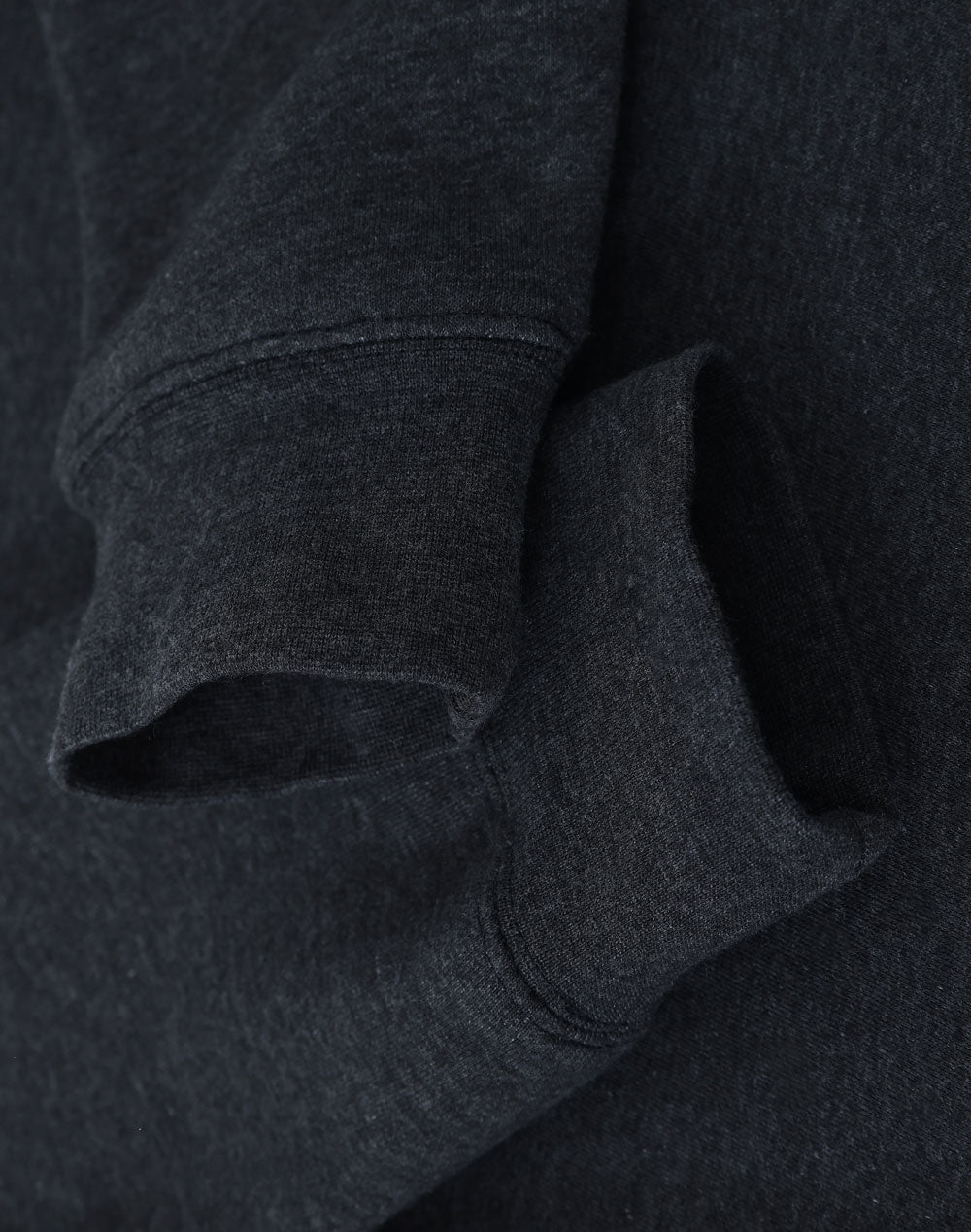 Eagle Top Fleece Sweat- Unisex - Marl Charcoal - View