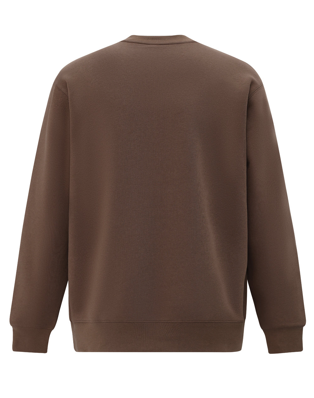 Eagle Top Fleece Sweat- Unisex - Walnut - Back