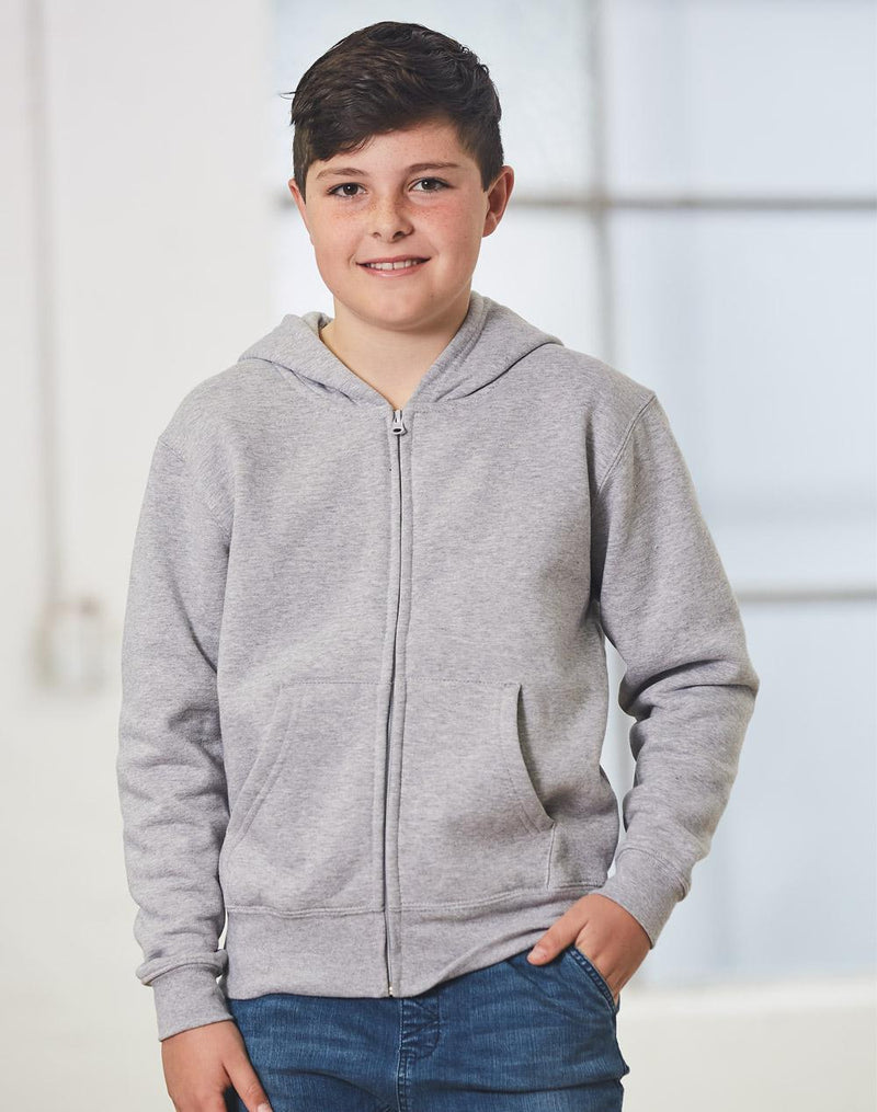 Winning Spirit Kid's full-zip fleecy hoodie FL03K