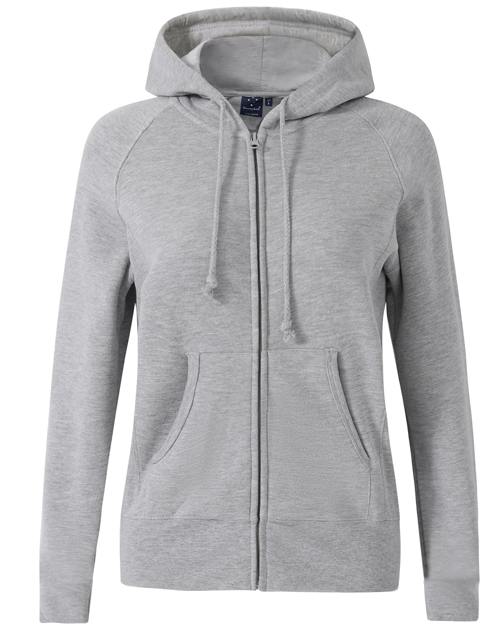 Double Bay Hoodie Ladies' - Grey - Front