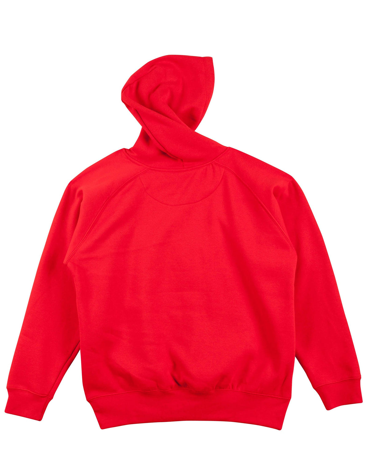 Warm Hug Kids' Fleece Hoodie - Red - Back