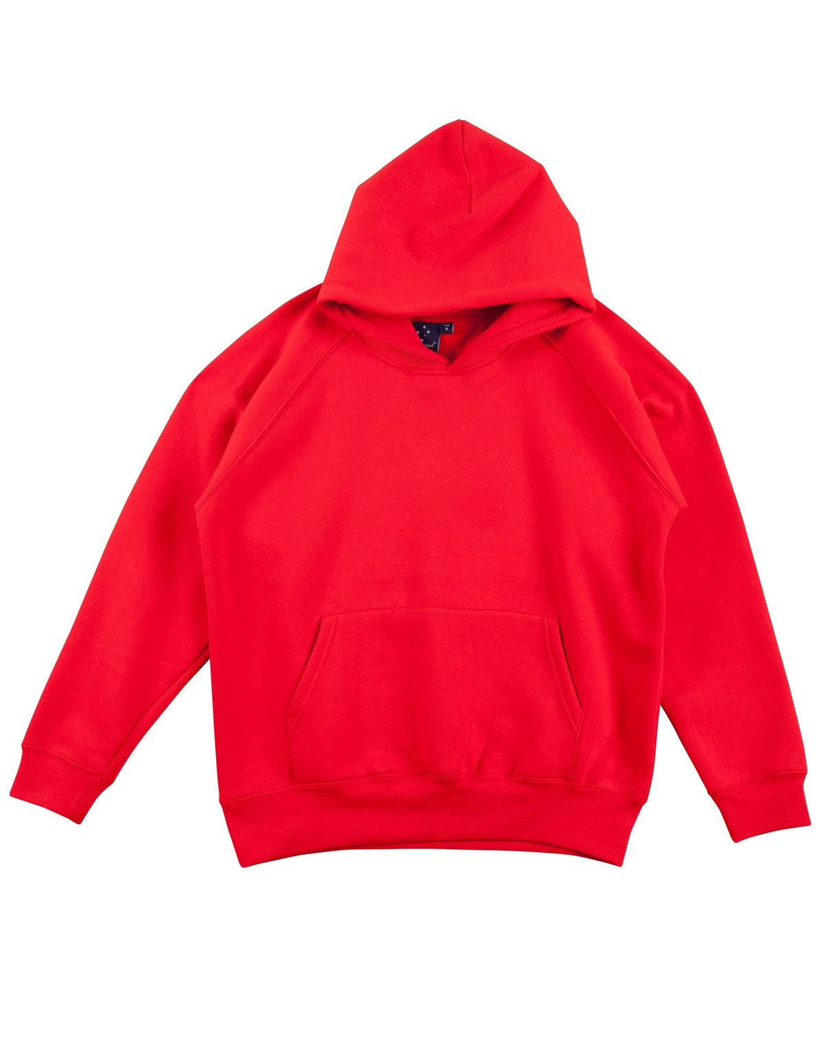 Warm Hug Kids' Fleece Hoodie - Red - Front