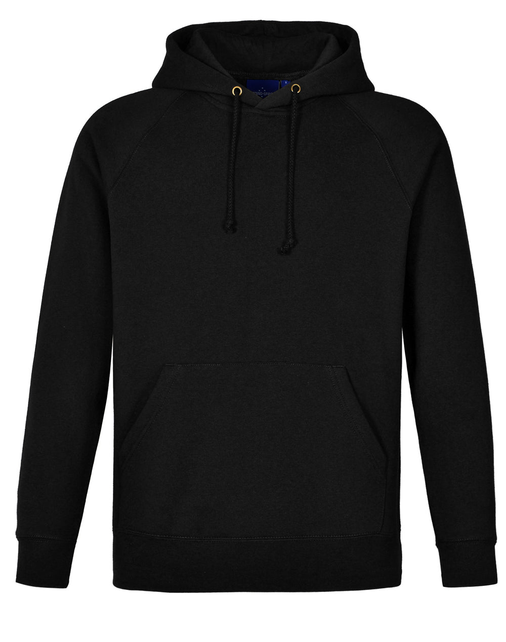 Men's Fleecy Hoodie - FL07 - Black