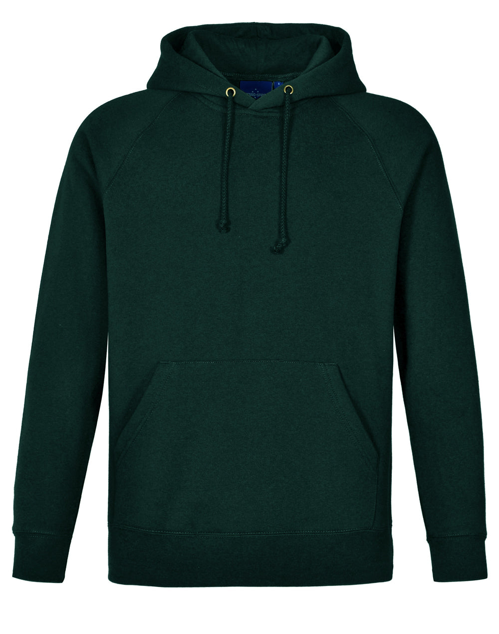 Warm Hug Fleecy Hoodie Men's - Bottle - Front