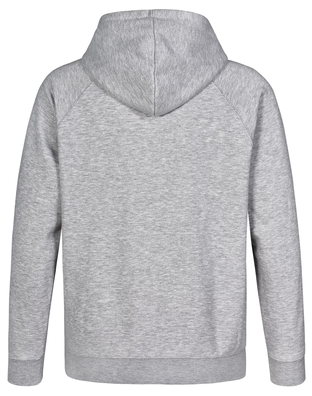 Warm Hug Fleecy Hoodie Men's - Grey - Back