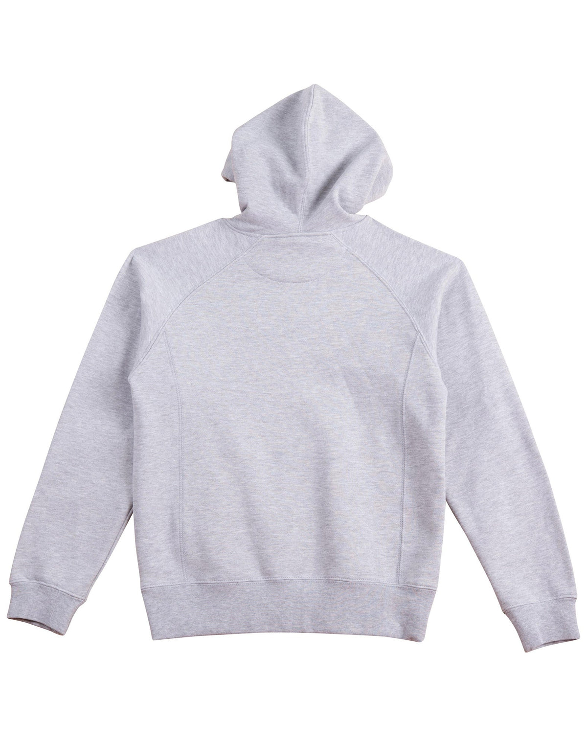 Warm Hug Fleece Hoodie Ladies - Grey - Back