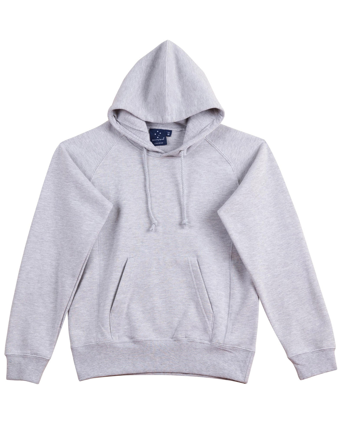Warm Hug Fleece Hoodie Ladies - Grey - Front