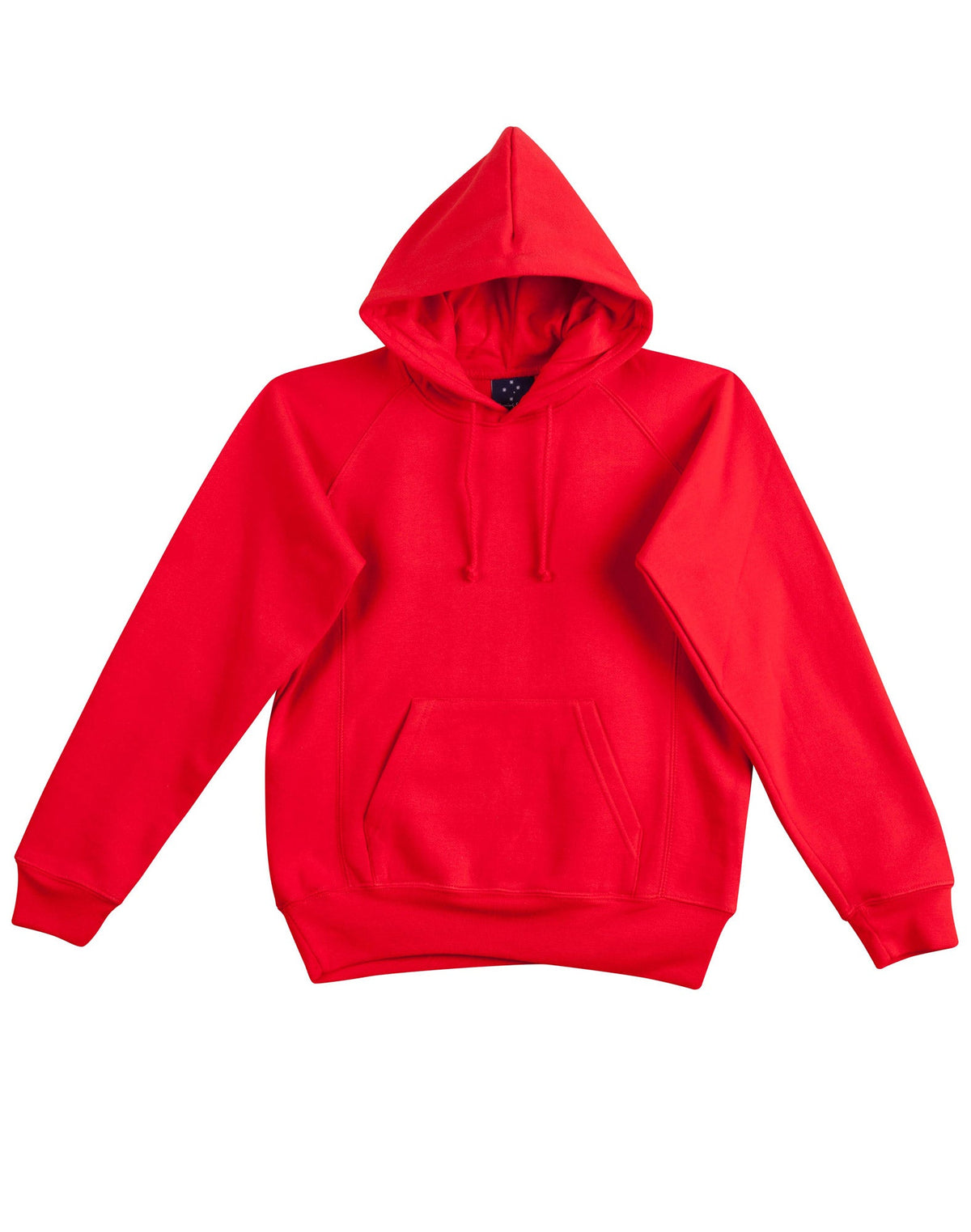 Warm Hug Fleece Hoodie Ladies - Red - Front