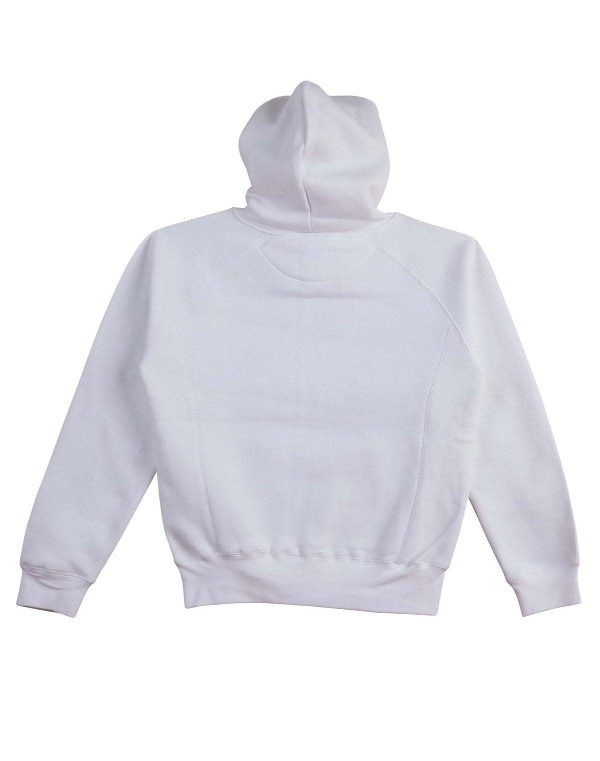 Warm Hug Fleece Hoodie Ladies - White - Back