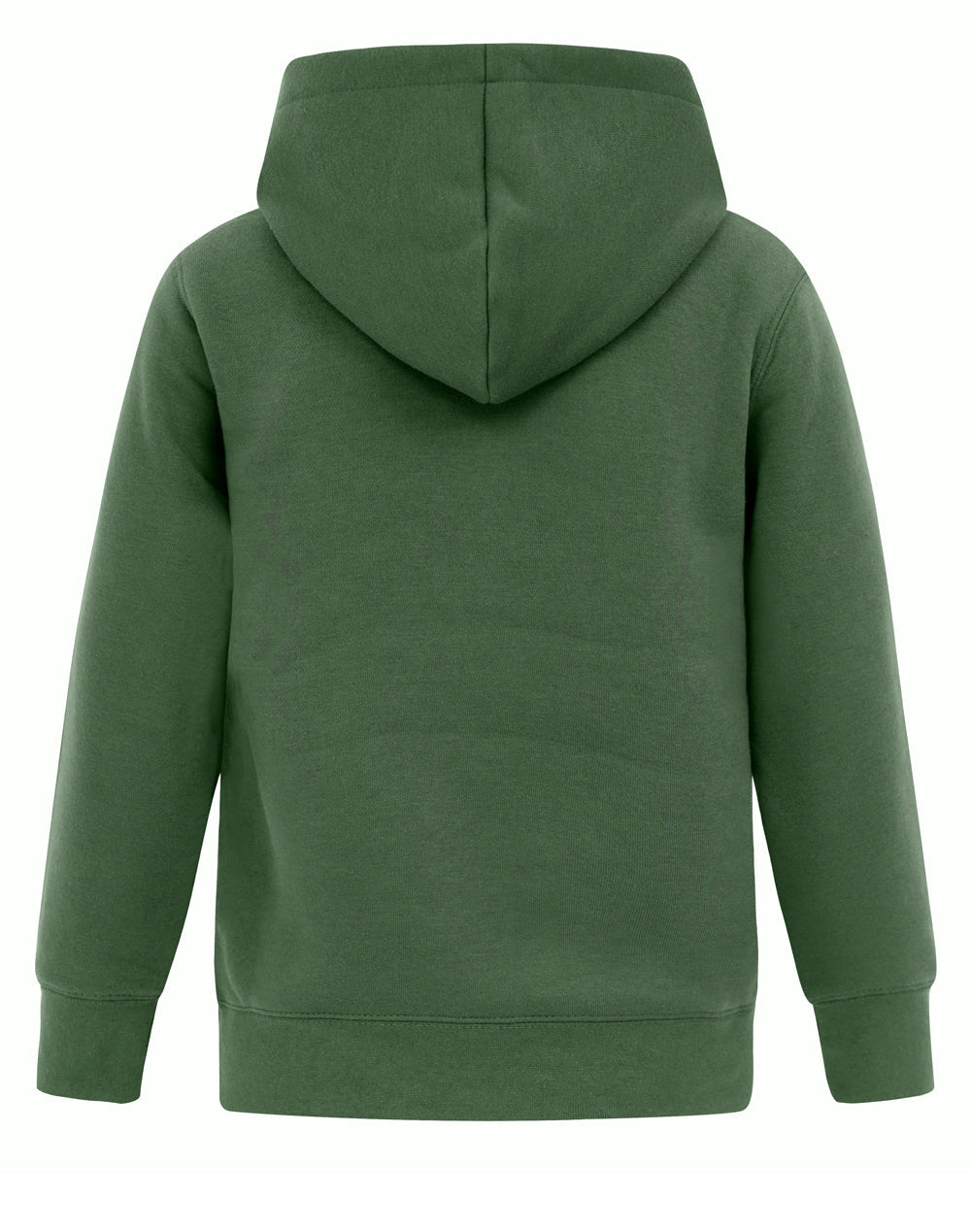 Passion Fleece Hoodie Kids' - Army Green/Army Green - Back