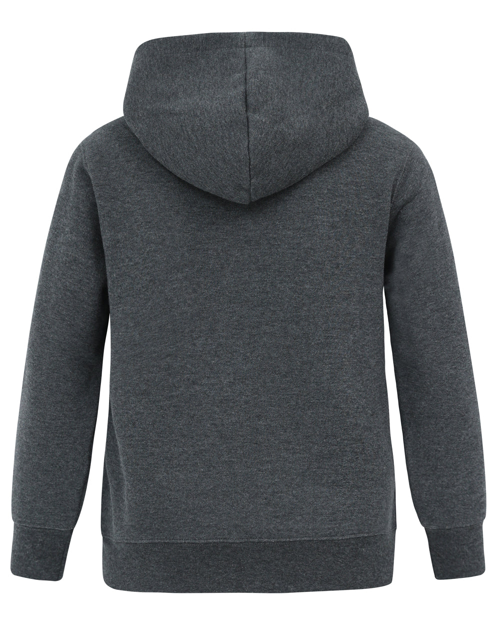 Passion Fleece Hoodie Kids' - Marl Charcoal/Marl Charcoal - Back