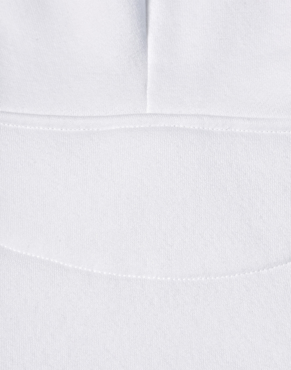 Passion Fleece Hoodie Kids' - White/White - Back