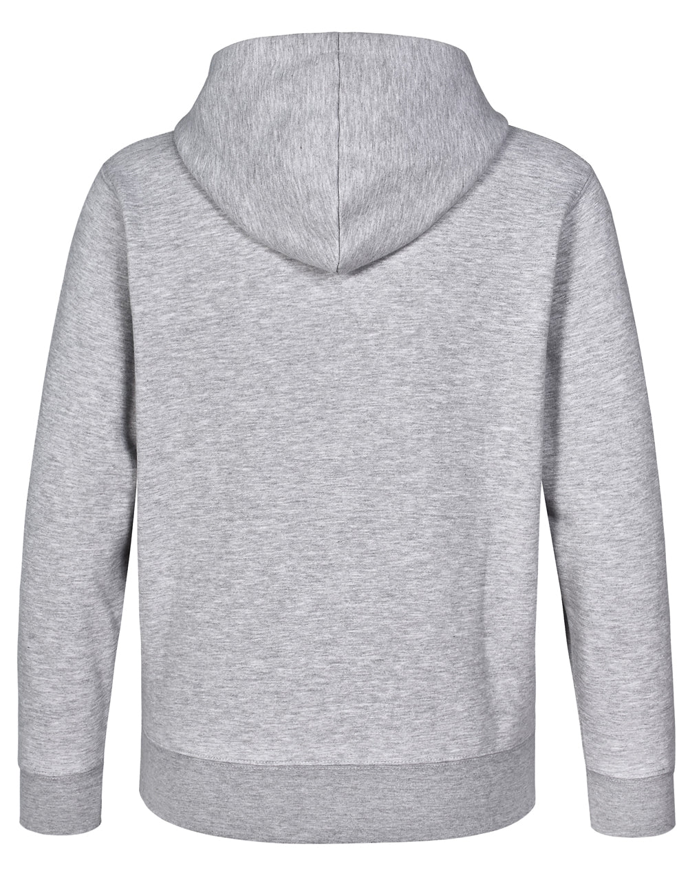 Passion Fleece Hoodie Kids' - Grey/Grey - Back