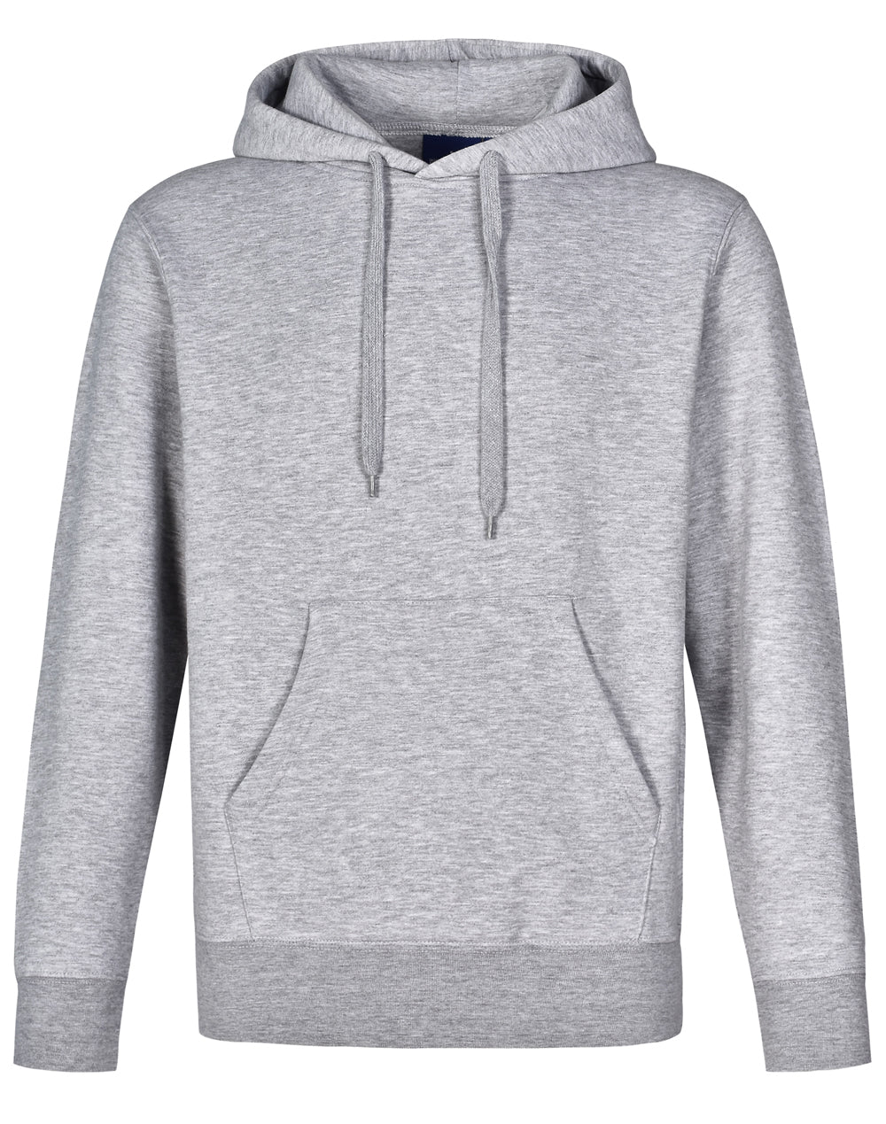 Passion Fleece Hoodie - Unisex - Grey/Grey - Front