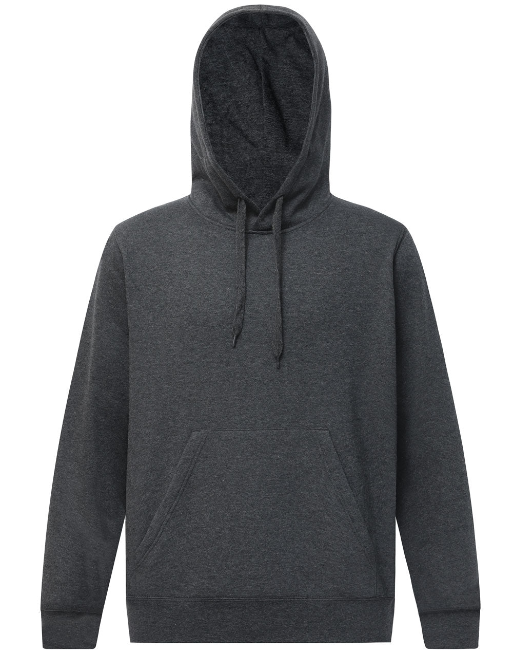 Passion Fleece Hoodie - Unisex - Marl Charcoal/Marl Charcoal - Front