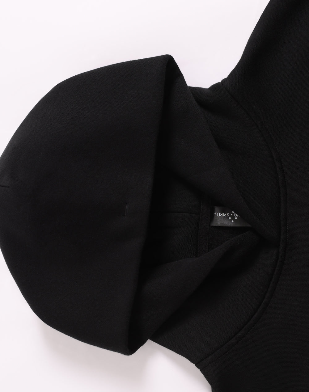 Unisex Premium Fleece Oversized Hoodie - Black - View