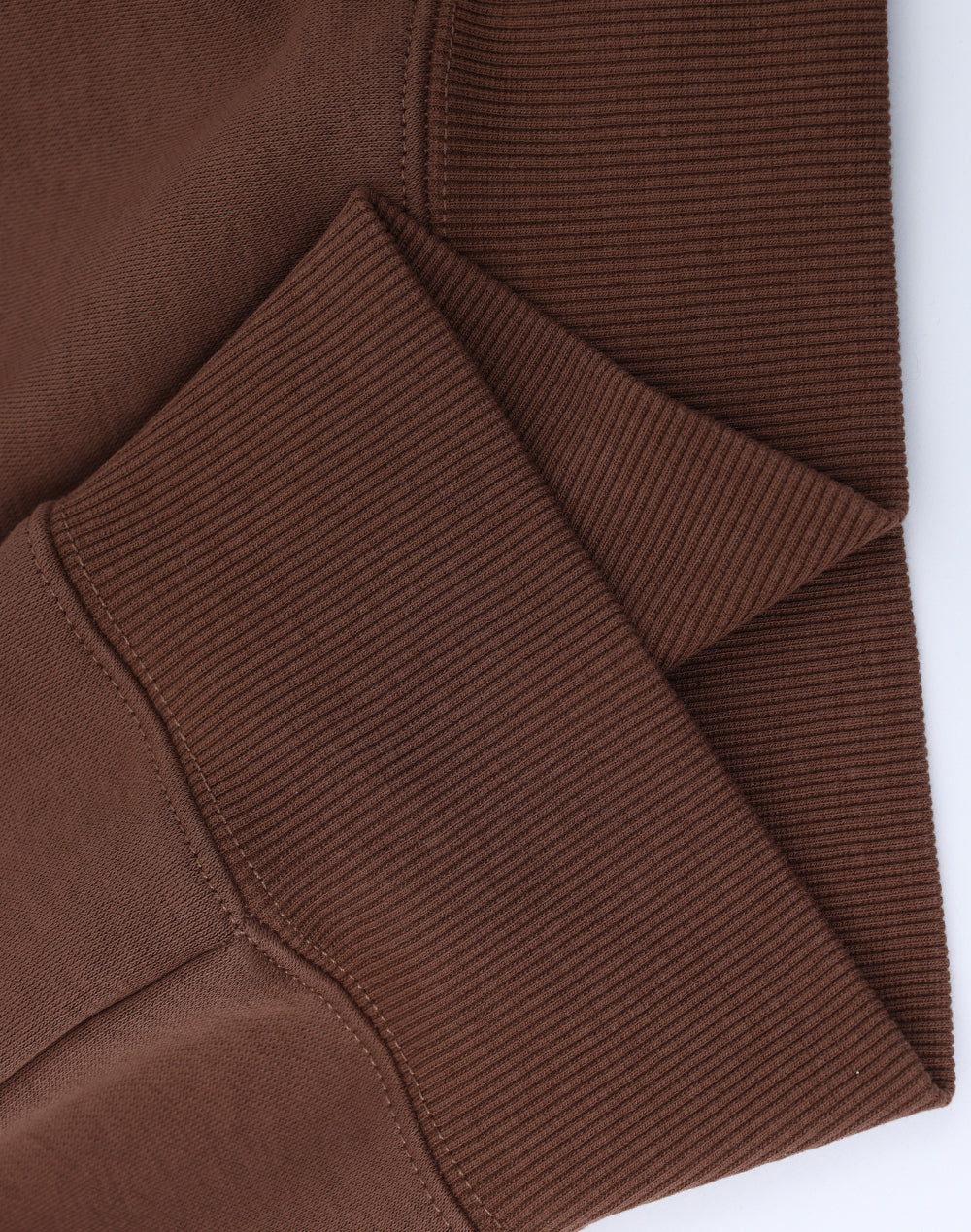 Unisex Premium Fleece Oversized Hoodie - Walnut - View