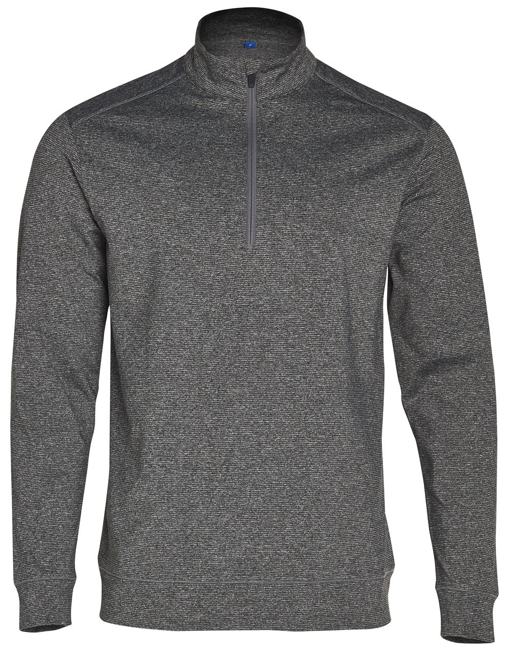 Men's Half Zip L/S Sweat Top - FL25 - Charcoal