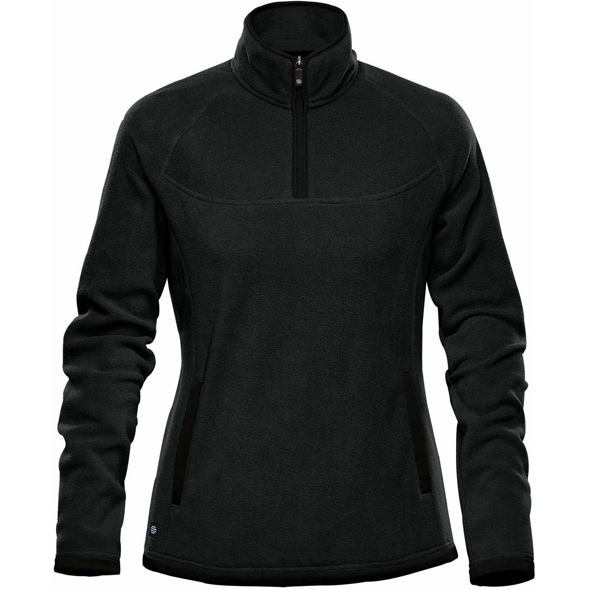 Women's Shasta Tech Fleece 1/4 Zip - Black - Front