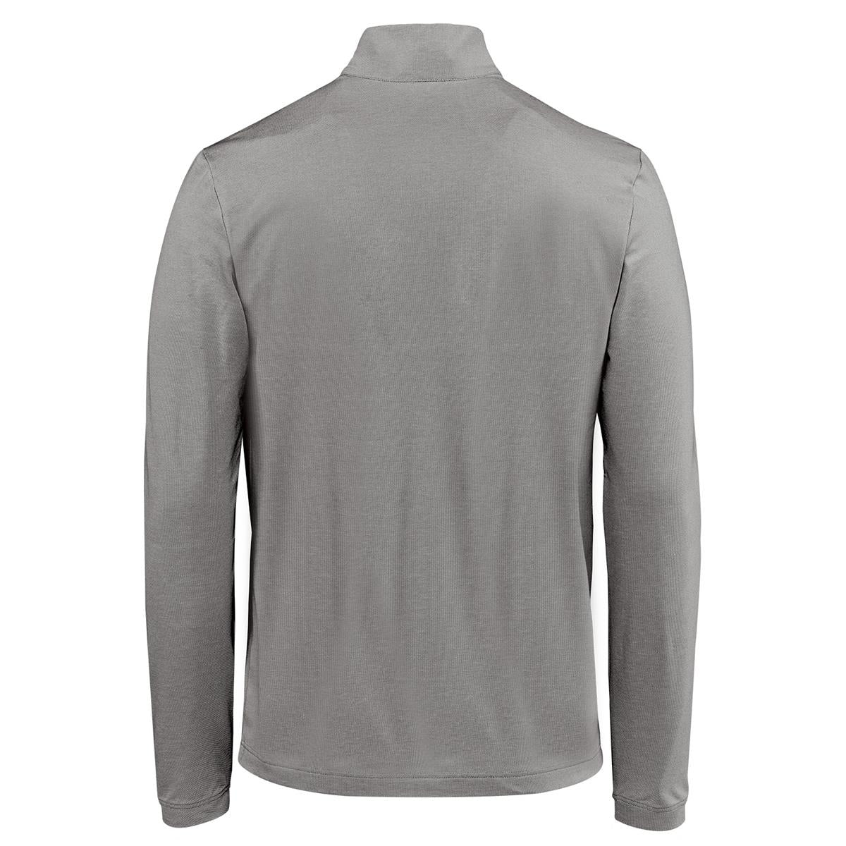 Men's Volante H2X-DRY 1/4 Zip Pullover - Granite Heather - Back