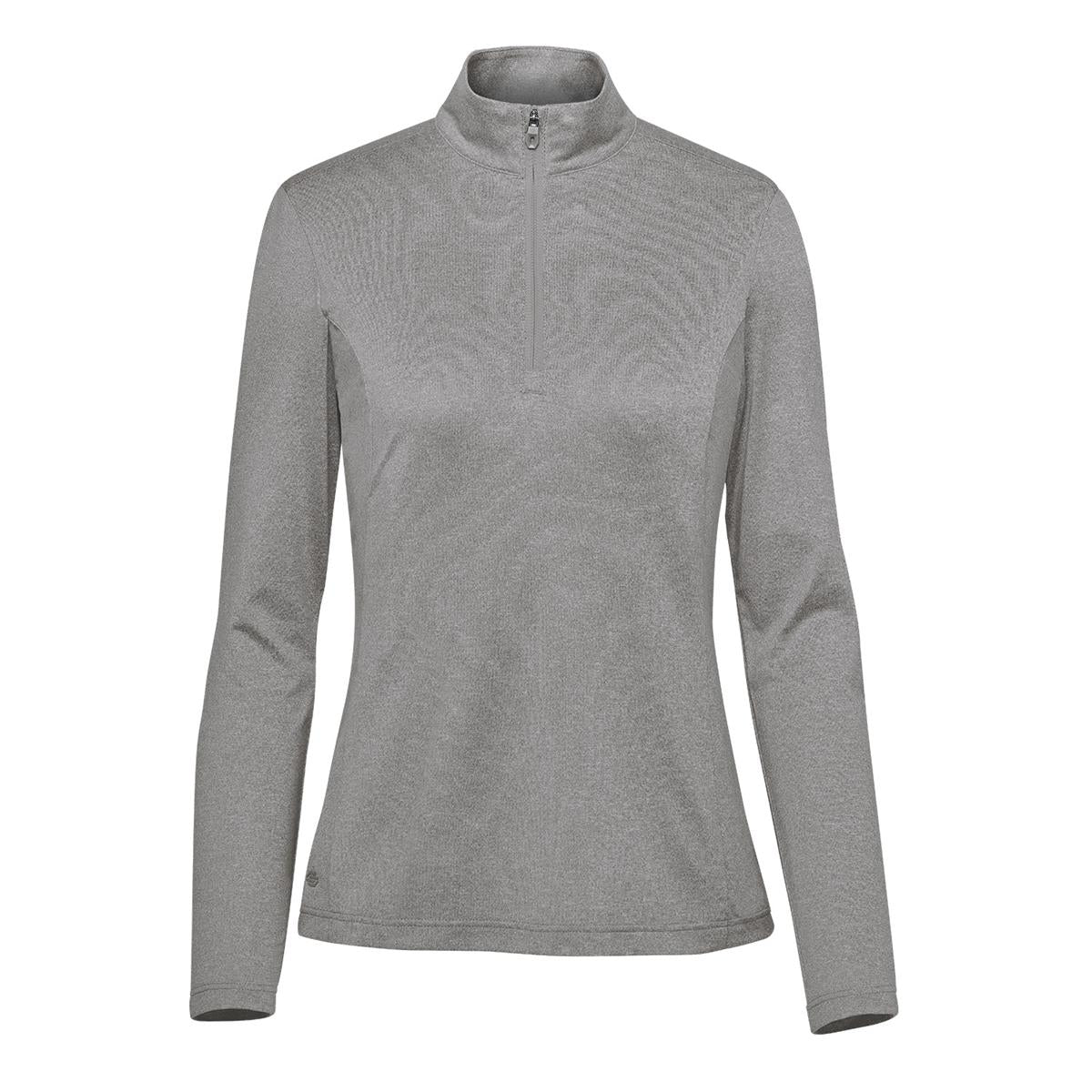 Women's Volante H2X-DRY 1/4 Zip Pullover - Granite Heather - Front