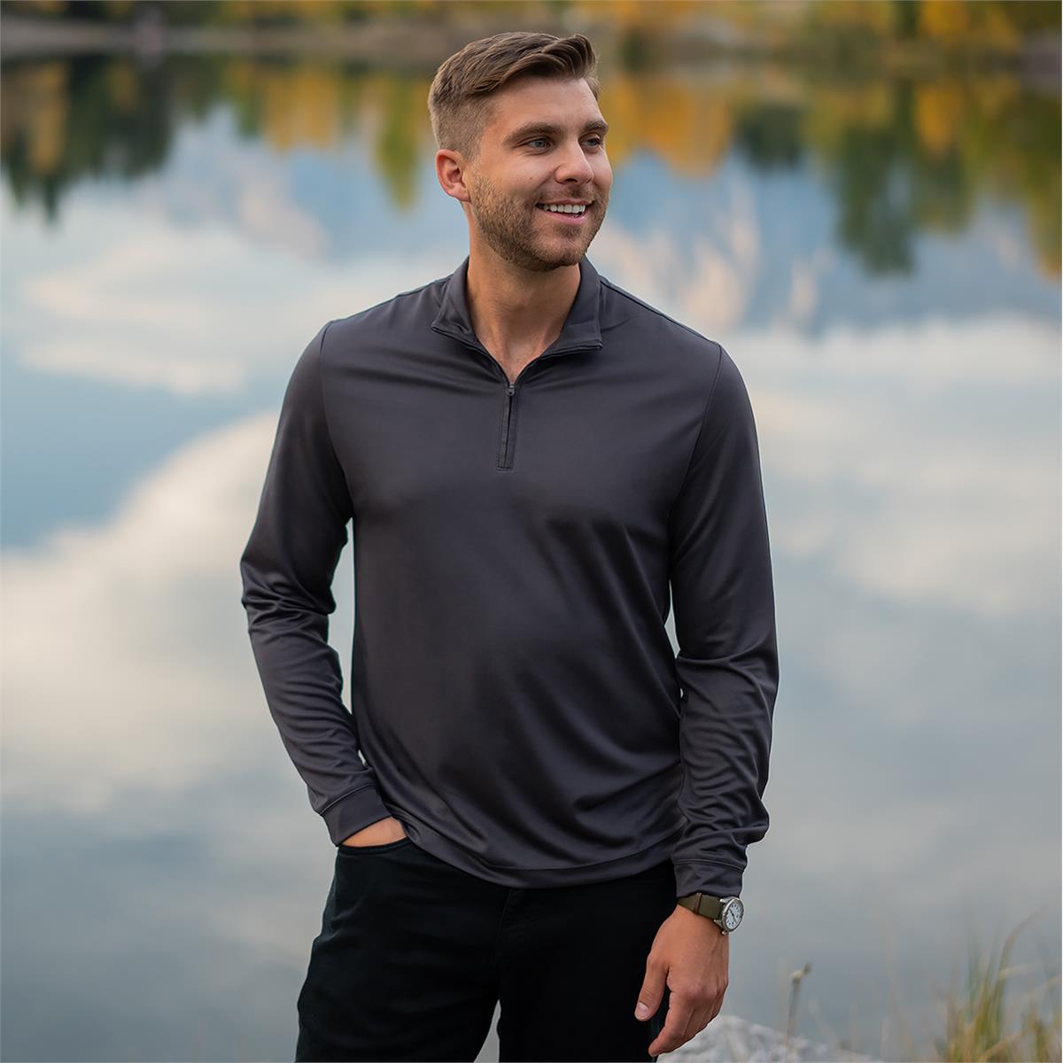Men's Monterey 1/4 Zip Pullover - view