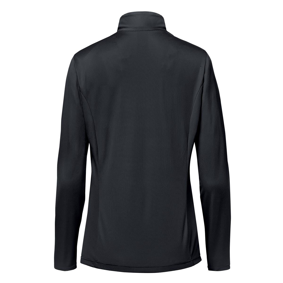 Women's Monterey 1/4 Zip Pullover - Black - Back