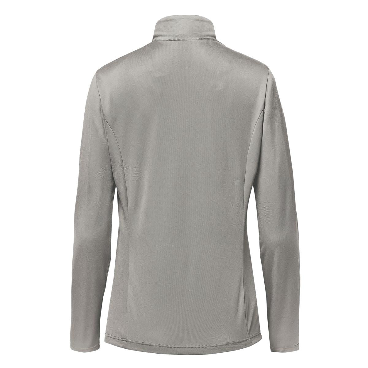 Women's Monterey 1/4 Zip Pullover - Steel Grey - Back
