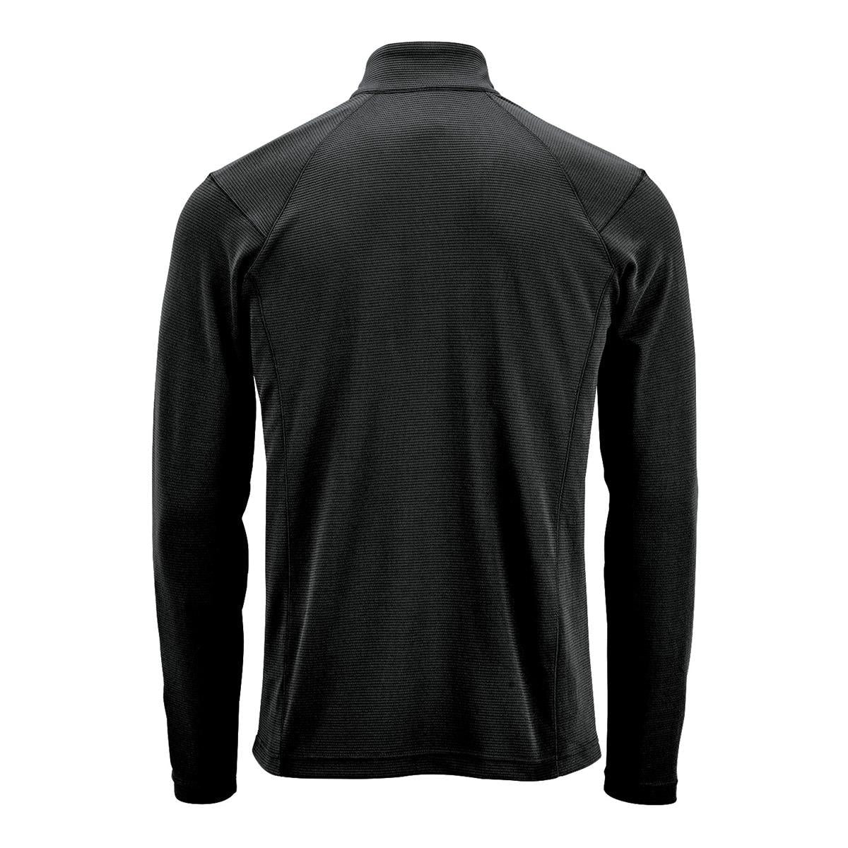 Men's Mesa 1/4 Zip Pullover - Black - Back