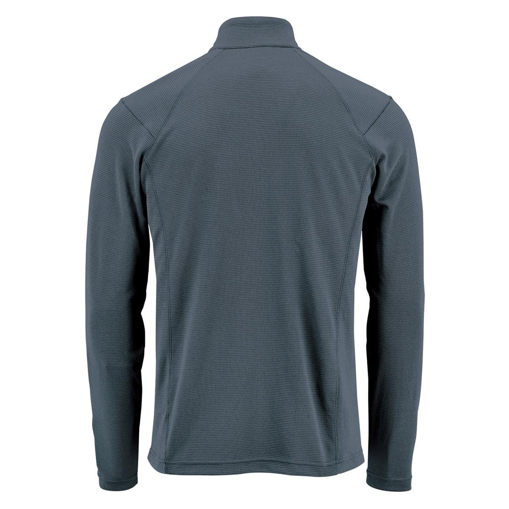 Men's Mesa 1/4 Zip Pullover - Retro Blue - Back