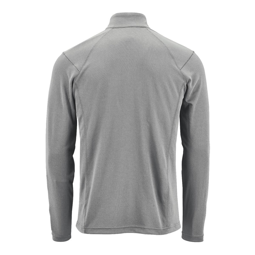 Men's Mesa 1/4 Zip Pullover - Storm Grey - Back