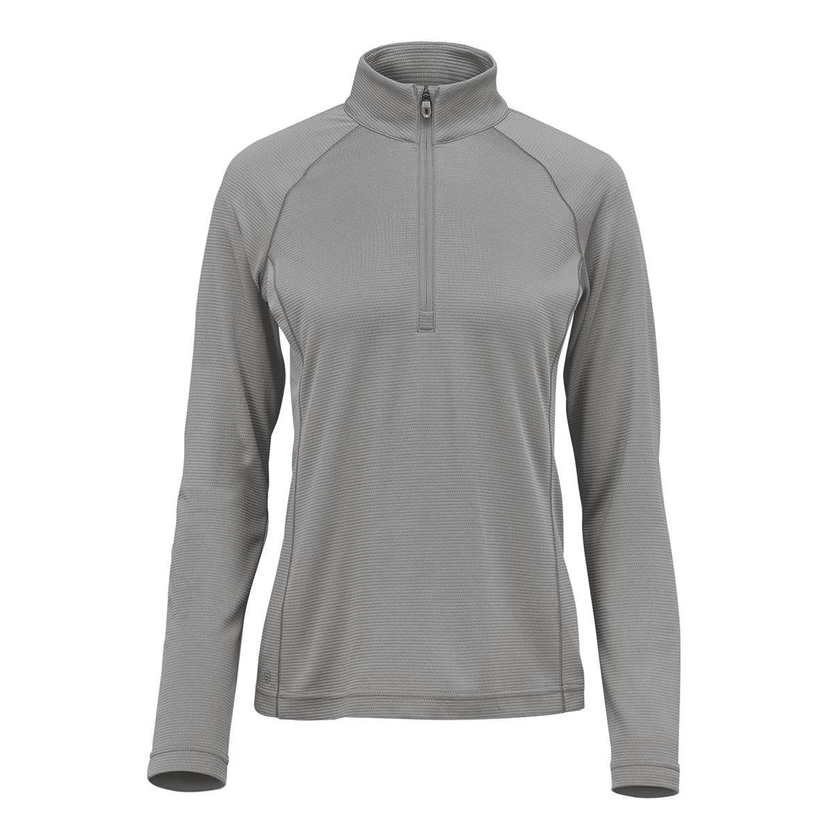 Women's Mesa 1/4 Zip Pullover - Storm Grey - Front