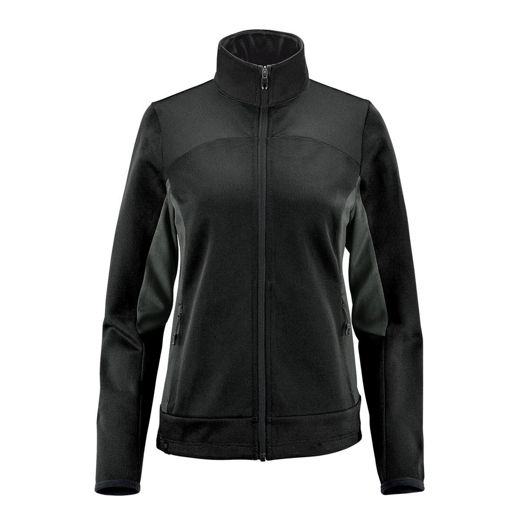 Women's Appaloosa Knit Jacket - Black / Graphite - Front