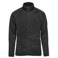 Men's Yosemite Full Zip Fleece Jacket - Black Heather - Front